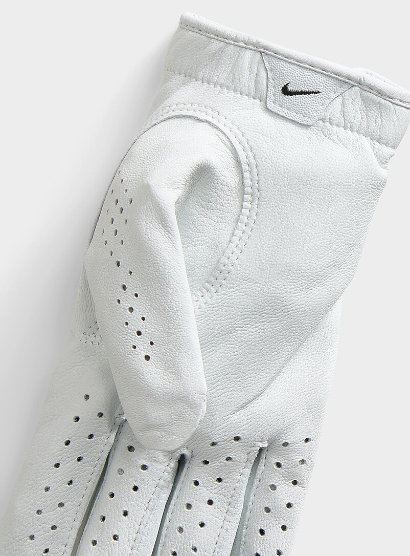 Nike White Tour leather golf glove <b>Right hand | Women </b> for women